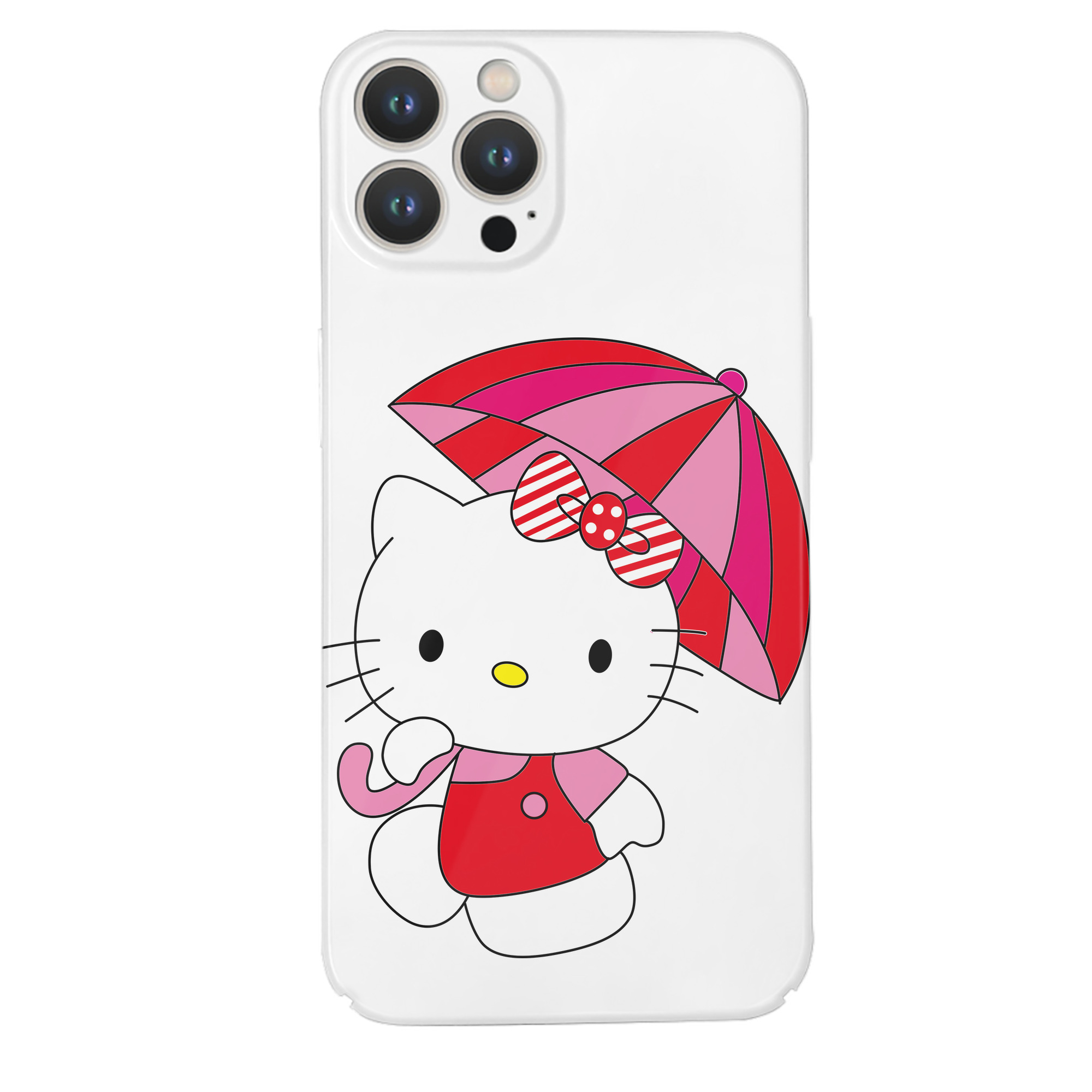 （画像用） Hello Kitty ハローキティ 【iPhone 14シリーズ対応】ハードケース